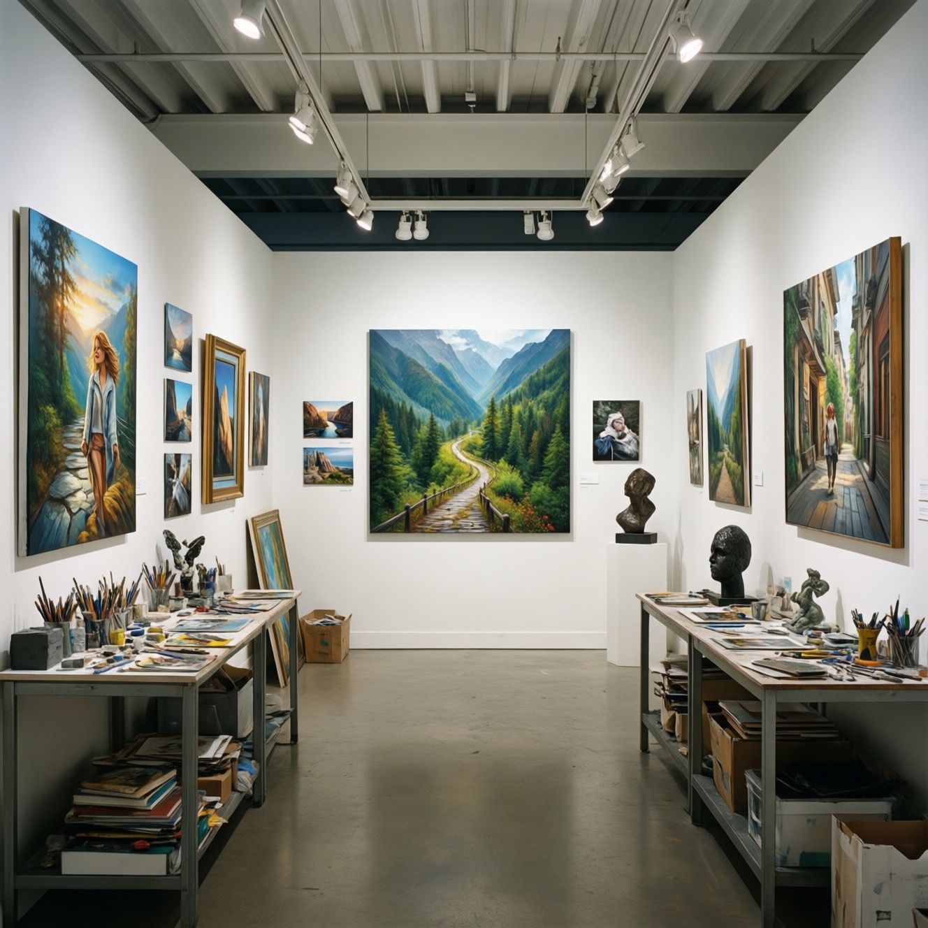 Выставка «Гиперборея.. Ветер странствий» в Иванове: первая персональная Разживиной