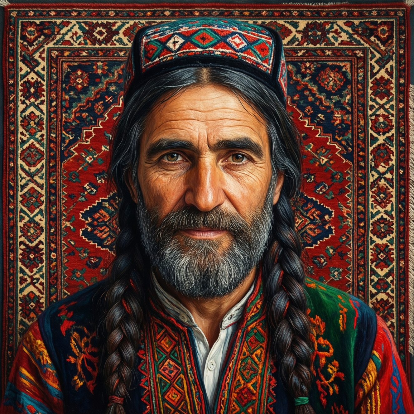 Альберт Рафиев: живопись и ковры как память о культуре горских евреев